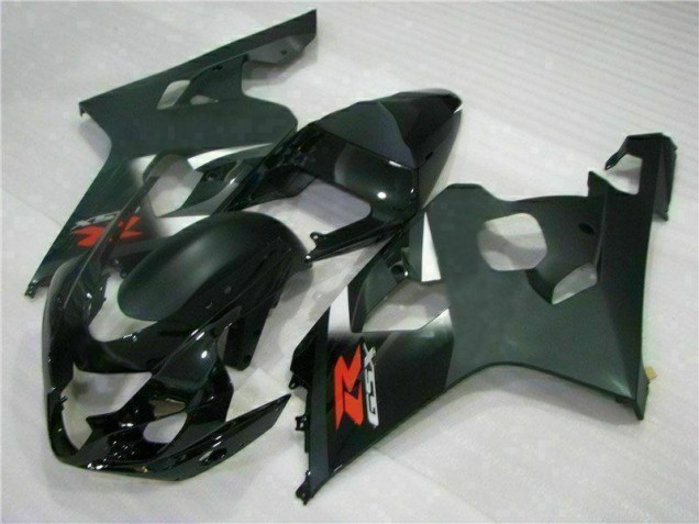 Black 04-05 Suzuki GSXR 600/750 Motorcycle Fairings