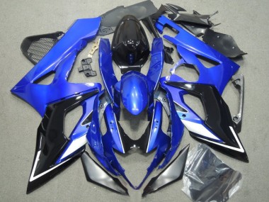 Blue Black 05-06 Suzuki GSXR 1000 Motorcycle Bodywork
