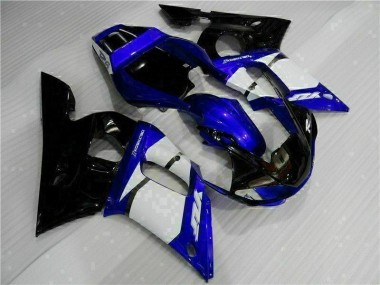 Blue Black 98-02 Yamaha YZF R6 Motorcycle Bodywork