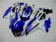 Blue White 08-10 Suzuki GSXR 600/750 Motorcycle Bodywork