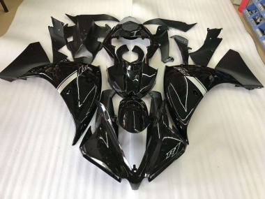 Glossy Black 09-11 Yamaha YZF R1 Motorcycle Fairings