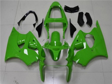 Green 00-02 Kawasaki ZX6R Motorcycle Fairing