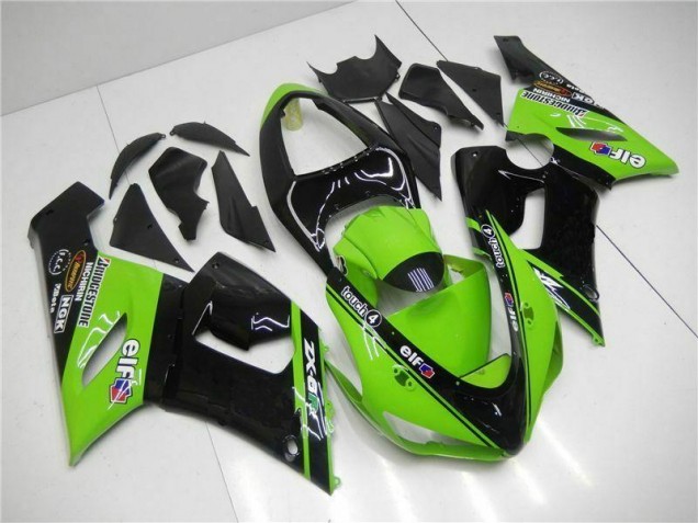 Green 05-06 Kawasaki ZX6R Motorcycle Bodywork