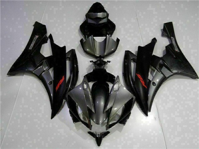 Grey Black 06-07 Yamaha YZF R6 Motorcycle Fairing