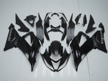 Matte Black 13-18 Kawasaki ZX6R Motorcycle Fairings