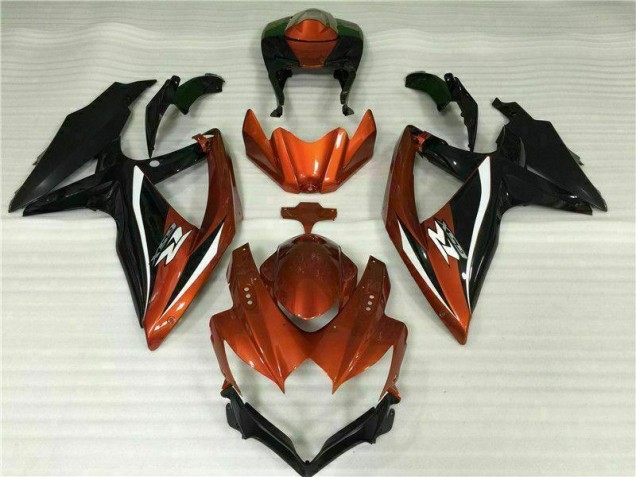 Red Black 08-10 Suzuki GSXR 600/750 Motorcycle Fairings