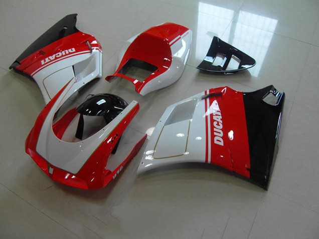 Red White 93-05 Ducati 748 916 996 996S Motorcycle Fairings