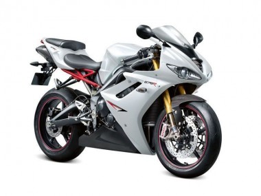 White Black 06-08 Triumph Daytona 675 Triple Motorcycle Fairings