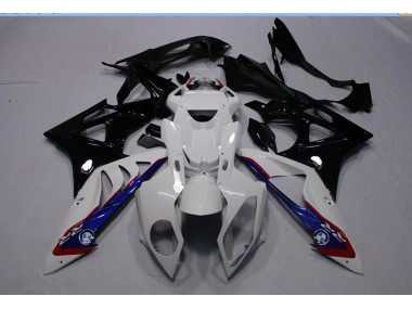 White Black Blue 09-14 BMW S1000RR Motorcycle Fairings