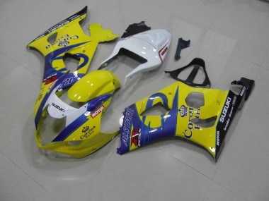 Yellow Corona 03-04 Suzuki GSXR 1000 Motorcycle Fairings